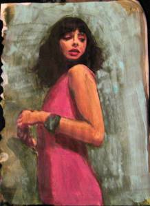 Lisa Bebi - contemporary fine artist sidewaysglance